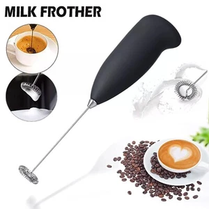 Mini Beater Whisk Froth Shake Kitchen Coffee Milk Egg Handle Electric Mixer - Picture 1 of 12