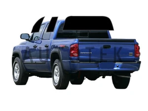 PreCut All Sides Window Film Any Tint Shade % For Dodge Dakota Crew 2005-2012 - Foto 1 di 11