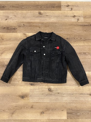 giacca denim uomo balenciaga