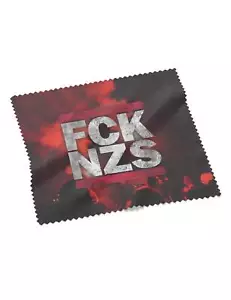 FCK NZS Brillenputztuch Anti Nazis Demonstration Links Antifa Gegen Rechts - Bild 1 von 2