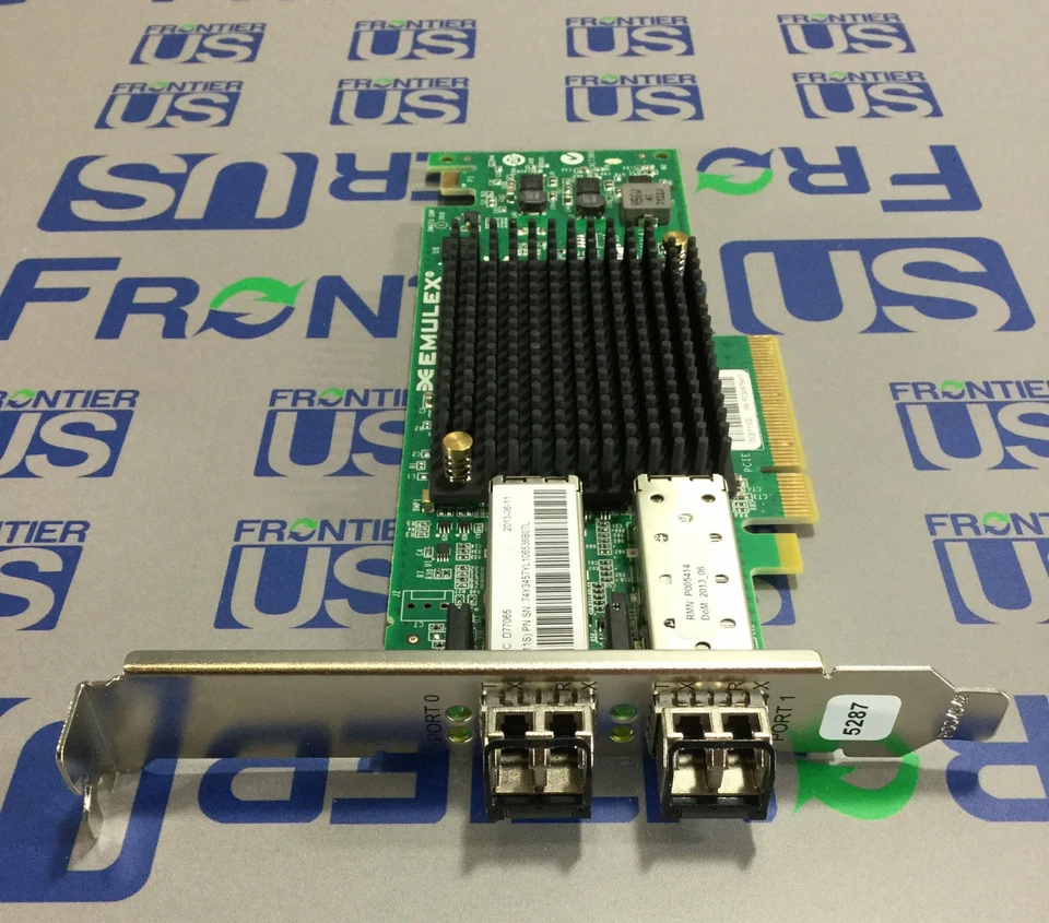 IBM 5287 10Gb 2-Port PCIe2 (x8) Ethernet SR Adapter - Image 1 of 1