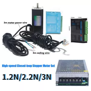 High-speed Closed Loop Stepper Motor 57mm Set 1.2N 2.2N 3N Hybrid Servo Drive - Bild 1 von 34