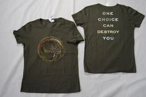 INSURGENT TREE ONE CHOICE LADIES SKINNY T SHIRT NEW OFFICIAL DIVERGENT FILM - Picture 1 of 7
