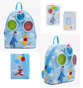 Loungefly Disney Winnie the Pooh Eeyore Piglet Globos Mochila Bolso Cartera Nuevo con Etiquetas - Imagen 1 de 11