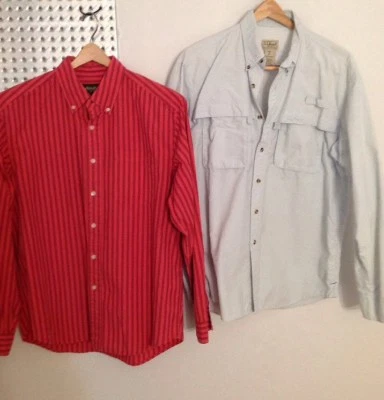 Men's Med L.L. Bean Fly Fishing Shirt - Image 1 of 4