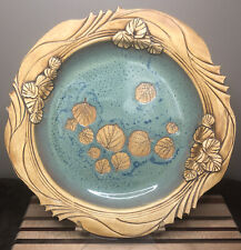 Aspen's Keramikplatte Platte abstrakte Kunstausstellung Ständer Aspen Colorado Blätter
