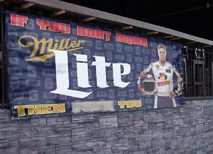 Ricky Bobby Miller Lite Beer Banner (2.5ft x 5ft) - Picture 1 of 1