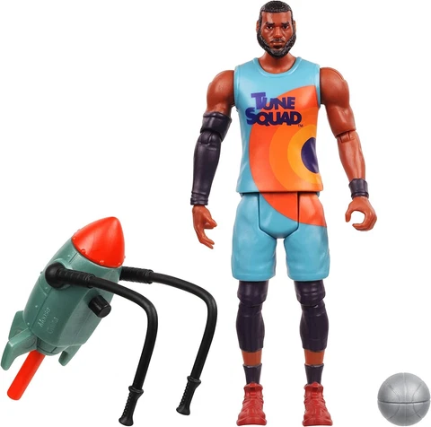 SPACE JAM A New Legacy Baller Figure 5" Lebron James with Acme Rocket Cover