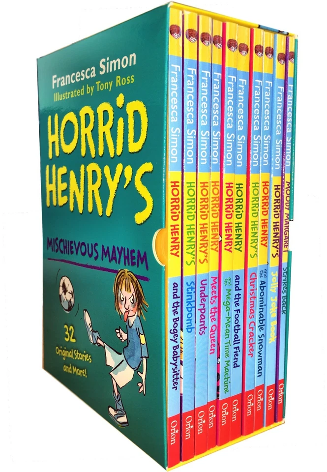 Horrid Henrys Mischievous Mayhem Collection 10 Books Box Set Children Pack NEW - Image 1 of 1