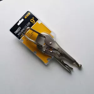 C Type Welding Clamp Crimping Pliers 9"/Locking C-Clamp Pliers 6" KOREA SMATO - Picture 1 of 4