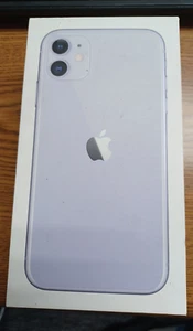 Apple iPhone 11 ( Box Only )- Purple - 128 GB Preowned No Phone Included - Photo 1 sur 8