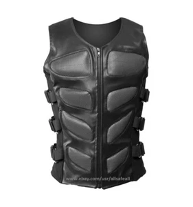 Bug Eye Hombre Chaqueta Cibergótica Steampunk Halloween Cuerpo Plateado Ojo - Imagen 1 de 6