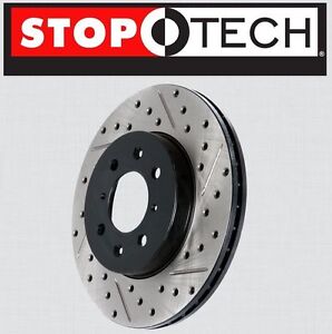 StopTech 127.65012R Sport Drilled/Slotted Brake Rotor Front Right 1 Pack 
