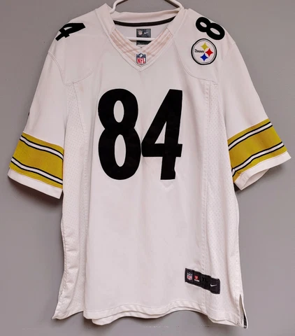 Pittsburgh Steelers Football Jersey Men's Sz Large NFL #84 Antonio Brown Cover