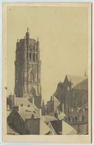 2 CDV 1860-70 Bouillier in Millau. Tour d'Estaing in Rodez + Innenraum der Kathedrale. - Bild 1 von 4
