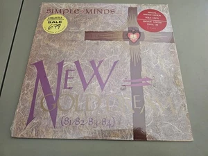 SIMPLE MINDS- New Gold Dream LP Limited Gold Vinyl Canadian Import SEALED - Picture 1 of 7
