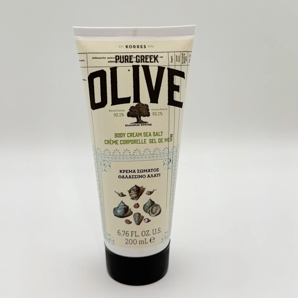 Korres Pure Greek Olive Body Cream - Sea Salt 200ml