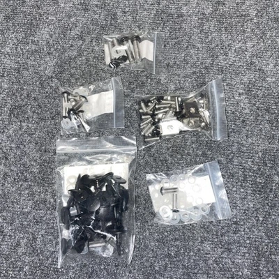 Kit de tornillos de carenado SUZUKI GSXR1300 HAYABUSA 99-07 acero inoxidable NEGRO Foto 1 de 4