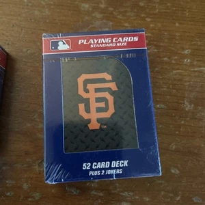 MLB San Francisco Giants Diamond Plate Playing Cards - Picture 1 of 2