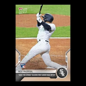 Nick Madrigal - 2021 MLB Topps Now Card 124 - Print Run: 1,435 Chicago White Sox - Picture 1 of 2