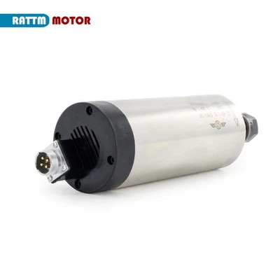 US SHIP】2.2KW 220V Air Cooled CNC Spindle Motor ER20 80MM 24000RPM 8A 400HZ - Image 1 of 4