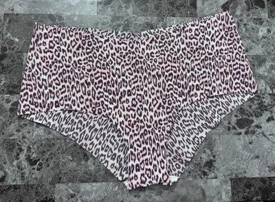 BRAGAS DESCARADAS VICTORIA'S SECRET XXL ROSA GRIS LEOPARDO GUEPARDO BORDE CRUDO NO SHOW Foto 1 de 3