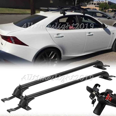 For Lexus RX300 RX350 RX400 Top Roof Rack Cross Bar Luggage Cargo Carrier w/Lock Foto 1 de 4