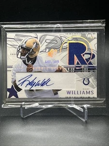 2002 SPx - Rookie Stars Ricky Williams #173 /999 (AU, MEM, RC) - Picture 1 of 1