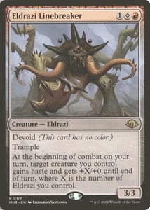 MTG Eldrazi Linebreaker (0117) *Non-Foil* Base Rare Modern Horizon 3 MT/NM MH3 - Picture 1 of 2