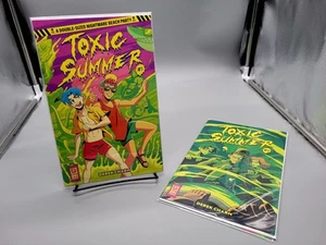 TOXIC SUMMER NÚMERO 1 2 3 CÓMIC ONI PRESS JUEGO COMPLETO PRIMERA IMPRESIÓN CASI NUEVO 2024 - Imagen 1 de 4