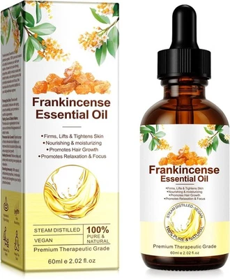 New Frankincense Aceite Esencial de Incienso para Difusor 100% Esential Puro 30m - Image 1 of 4