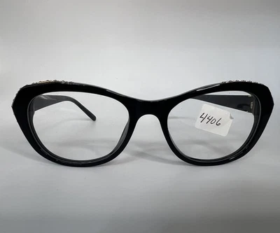 Auténticas monturas ópticas de diseño de caviar M #4406 S50[]16-140 Foto 1 de 4
