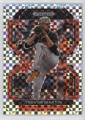 2022 Panini Prizm Draft Picks Power Plaid Prizm /35 Trevor Martin #PDP104 - Image 1 of 2