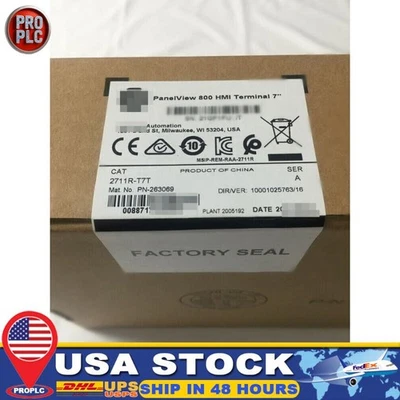2711R-T7T PANELVIEW 800 7-INCH HMI TERMINAL 2711R-T7T 1pcs - Image 1 of 4