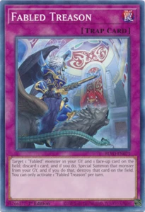 Fabled Treason x3 BLVO-EN073 YuGiOh! 1ª Edición Común - Imagen 1 de 1