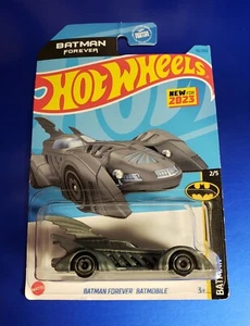 Hot Wheels Batman Forever Batmobile Gray - 2023 Batman #2/5 - Picture 1 of 4