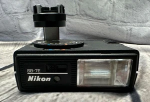 Nikon Flash SpeedLight SB-7E Rare Vintage Shoe Mount Flash - Picture 1 of 24
