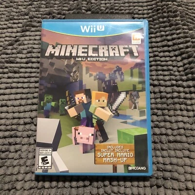 Minecraft (Nintendo Wii U, 2015) Complete With Manual CIB - Image 1 of 4