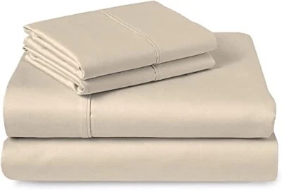 Split Flex Top King Fitted Sheet Only Fits Adjustable Mattresses 1800 Threads - Image 1 of 4