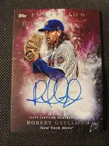 2018 ROBERT GSELLMAN TOPPS INCEPTION AUTOGRAPHED AUTO CARD #RES-RG /99 NY METS - Picture 1 of 3