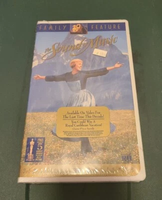 The Sound Of Music VHS Tape Brand New Factory Sealed Vintage Clam Shell - Image 1 of 4