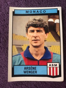 Panini: image Panini"" football 88 - No. 201 - Arsene Wenger