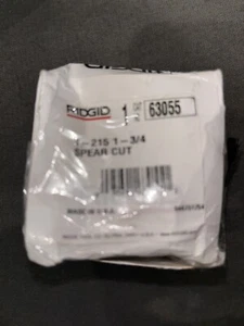 RIDGID T-215 1-3/4 In. 4 Blade Spade Cutter Drain Cleaning Cable  Fits 3/8 In - Picture 1 of 3