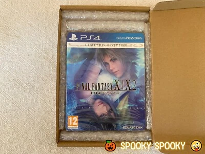 Final Fantasy X/X-2 HD Remaster Steelbook Limited Edition Sony PS4 - UK PAL New - Image 1 of 4