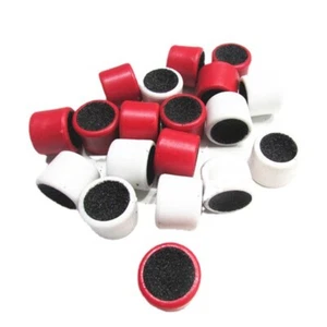 Professional Cue Tip Shaping Tool for Enhanced Chalk Adhesion Red/White - Picture 1 of 13