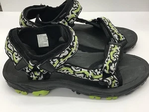 Tamarack Sandalen 10 schwarz/grün Wandersandalen Klettverschluss Damen Freizeitschuhe - Bild 1 von 7