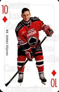 2016-17 Finnish Porin Assat Playing Card #22 Valtteri Viljanen