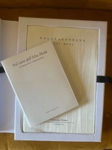 RARE Limited Edition book set Dolce & Gabbana Alta Moda milan 2013 Italy - Picture 1 of 18