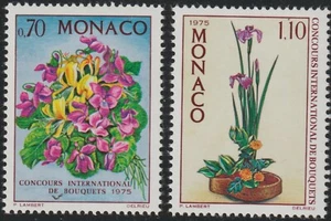 1974 Monaco SC# 931-932 - International Flower Show, Monte Carlo - M-NH - Picture 1 of 1