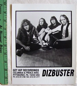 Dizbuster NEAR MINT 8x10 Werbefoto 1993? Get Hip Records Pittsburgh Poster - Bild 1 von 1